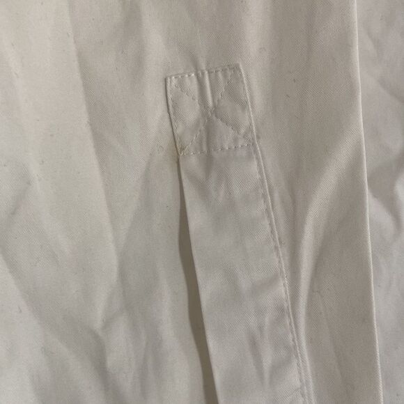 Chicos platinum cotton white button down size 0 - Picture 5 of 6